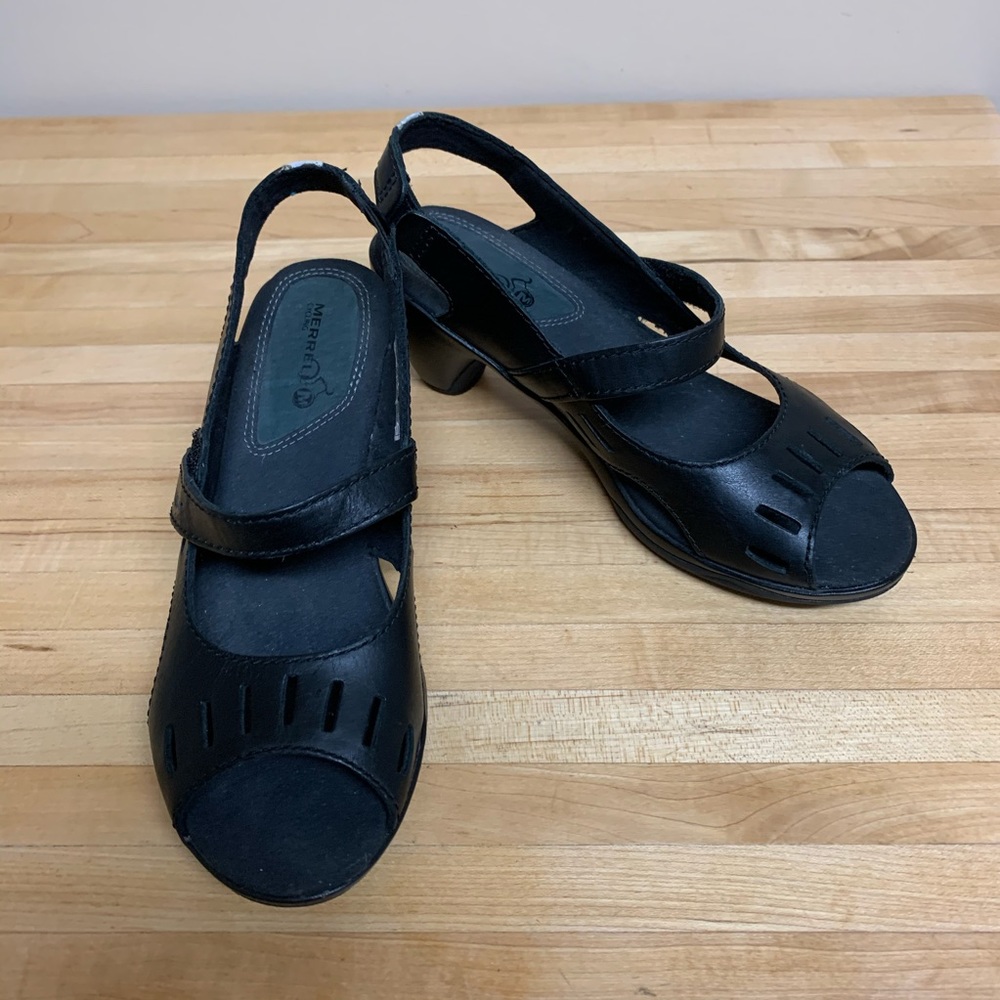 Merrell cycling heel shoes